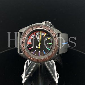 MODS Watch Style with NH36 SKX Automatic Movement Brown YM Holiday Gift for him